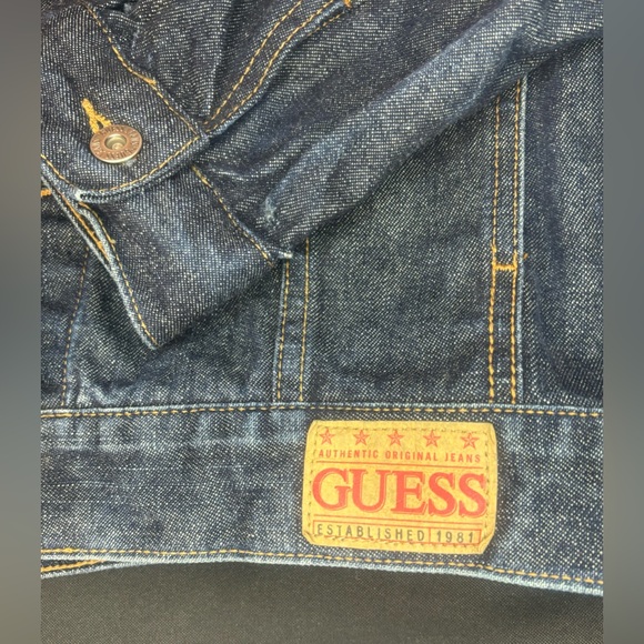 Men Guess Denim Jacket - Picture 7 of 13
